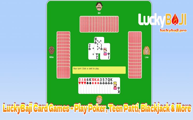 LuckyBaji Card Games – Play Poker, Teen Patti, Blackjack & More