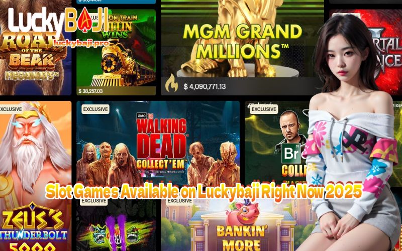 Slot Games Available on Luckybaji Right Now 2025